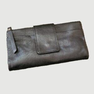 Genicci Black Leather Wallet